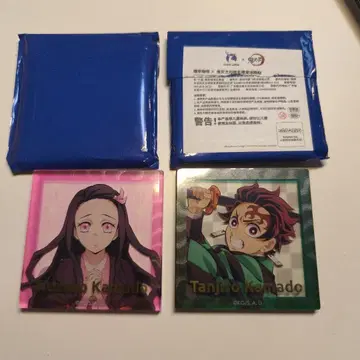 귀멸의 칼날 냉장고 스티커 네즈코와 탄지로