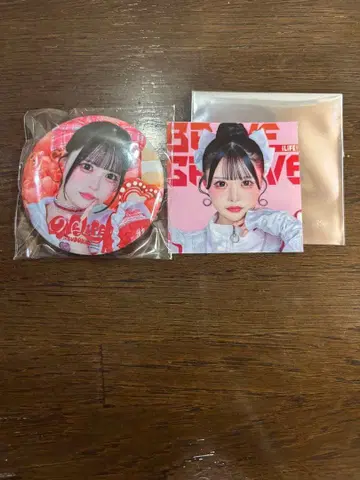 iLiFE! 코코로하나 리리 스티커 캔 배지