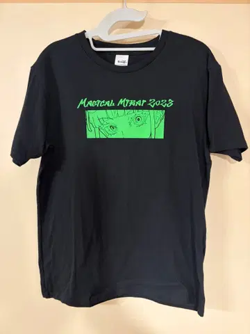 하츠네 미쿠 (도쿄ver.) 매지컬 미라이 2023 M 티셔츠 블랙