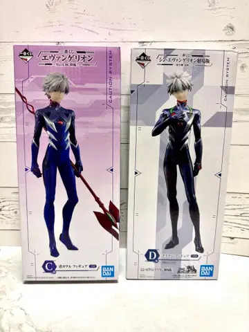 나기사 카오루 피규어 신 에반게리온 제일복권 2종 세트