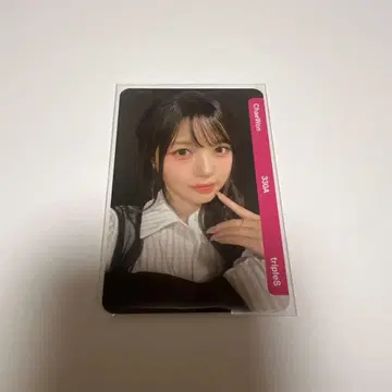 QR 미사용 tripleS A LIVE25 VIP objekt 채원