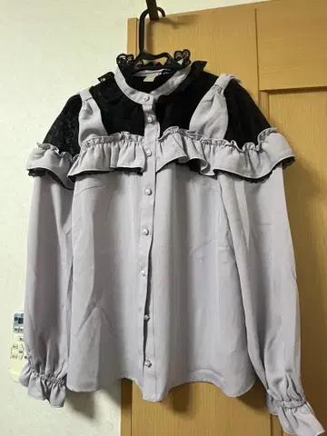 Secret Honey 보라색 블라우스