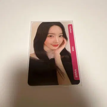 QR 미사용 tripleS A LIVE 25 VIP objekt 유연