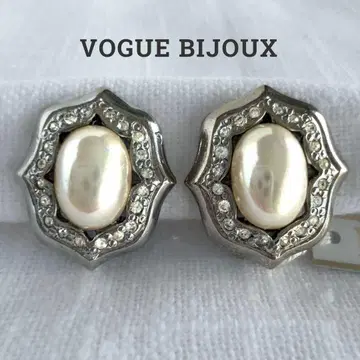 새상품급 VOGUE BIJOUX 펄 비쥬 귀찌 E124