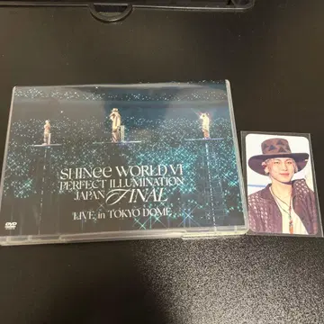SHINee WORLD VI PERFECT DVD 키 트레이딩 카드 포함
