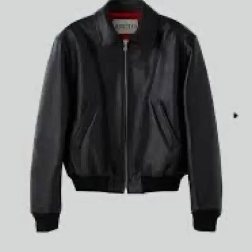Recto Ben Van Crinkle Leather Jumper Leather Jacket Black 