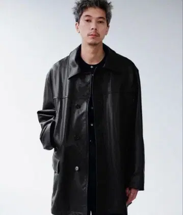 lidnm Lamb Veg Car Coat M 사이즈