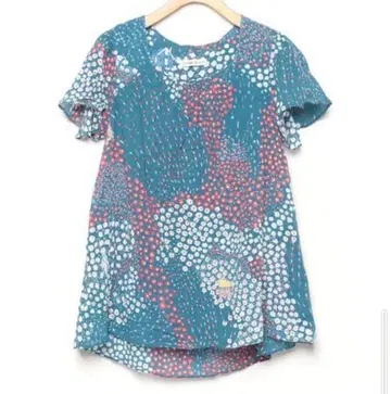 TSUMORI CHISATO 츠모리치사토 반팔 티셔츠 블라우스 블루