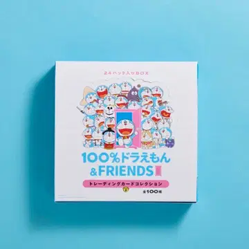 100% 도라에몽 & 프렌즈전 트레이딩 카드 BOX
