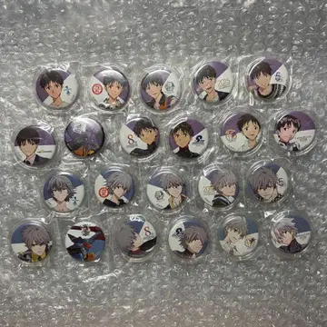 나기사 카오루 이카리 신지 에반게리온 에바 스토어 주년 기념 캔뱃지