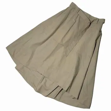 컴시즘 플레어 스커트 피쉬테일 카키 11