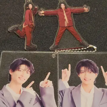 겐지부 모쿠다이 카즈토 아크릴 키링 컴플리트 세트