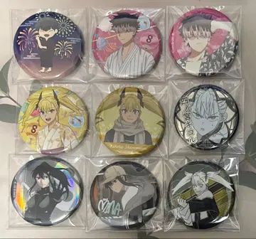 괴수 8호 캔뱃지 나루미 호시나 키코루 미나 3