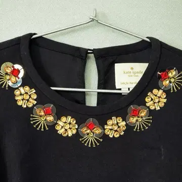 Kate Spade 비쥬 자수 원피스 목걸이풍 케이트 스페이드