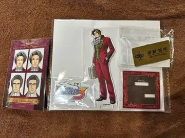 역전재판 캡슐 복권 메모리 오브 검사 복권 미츠루기 레이지 아크릴 스탠드