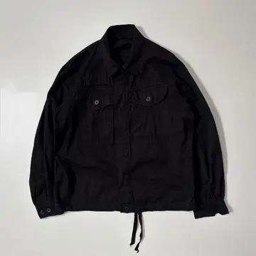 체코군 워크 자켓 블랙 염색 데드스탁 미사용품