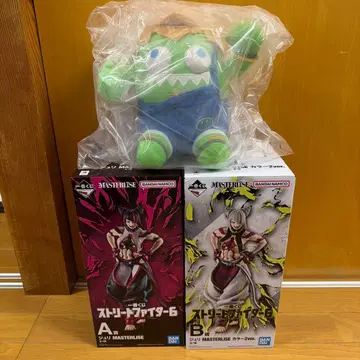 제일복권 스트리트 파이터 6 A상 B상 쥴리 + C상 블랑카 세트