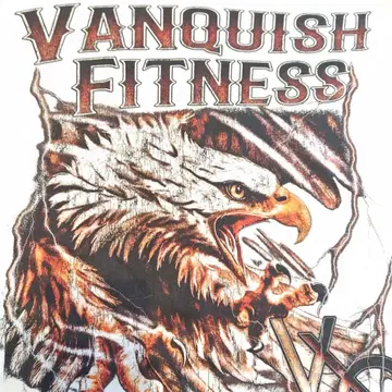 VANQUISH FITNESS Obsidian Eagle 티셔츠