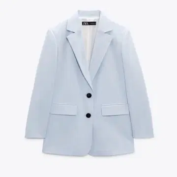 ZARA 테일러드 자켓 아이스 블루