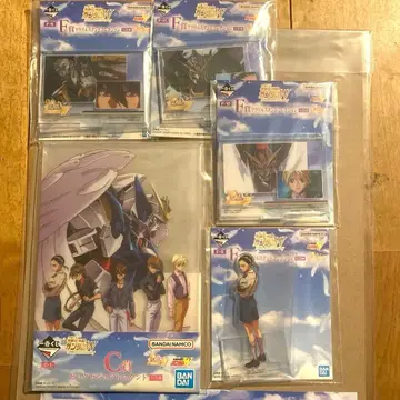 최종 가격 제일복권 신기동전기 건담 W C상 빅 비주얼 스탠드 윙