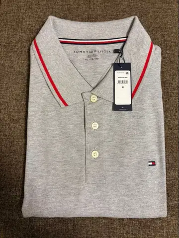 미사용 새상품 [ XL ] 타미힐피거 피케 셔츠 그레이
