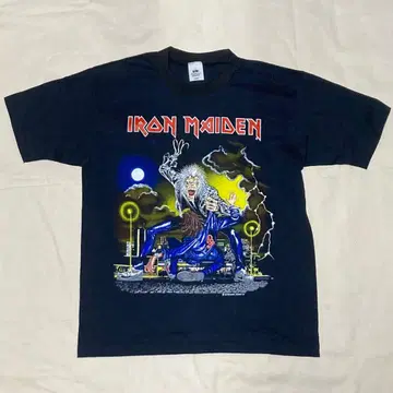 미사용 데드스탁! IRON MAIDEN 미국제 1991년 T셔츠