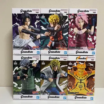 [NARUTO] Grandista 피규어 6체 세트