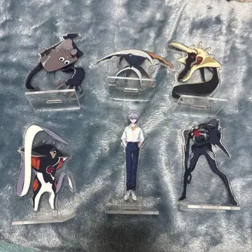 에반게리온 제일복권 F상 사도 아크릴 스탠드 6종 세트