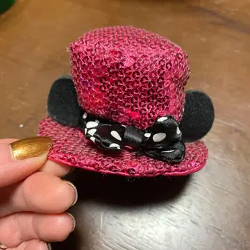 Disney 미니 마우스 모자 모양 헤어핀