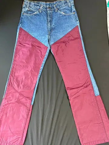 LEVI STRAUSS & CO. 패치워크 청바지