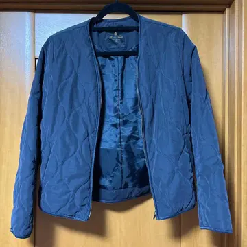 nano universe 퀼팅 자켓 네이비