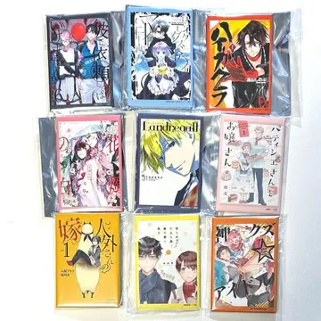 트레이딩 도서 일러스트 캔뱃지 (제로섬 연재 작품 B)