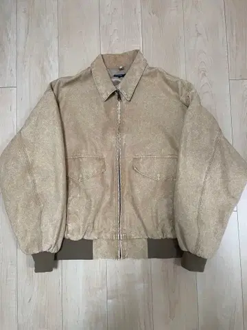 BEAMS/페이드 워크 블루종 S 사이즈