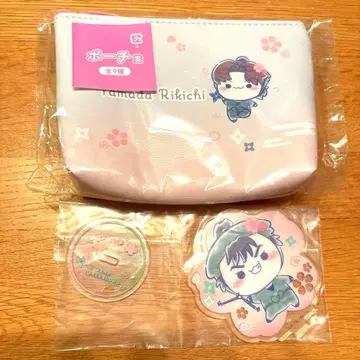 [ 익명 배송 ] 닌타마 란타로 후류 복권 모찌피코 아크릴 스탠드 파우치