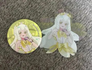 영화 비밀의 아이프리 츠무기 애니메이트 캔뱃지 벚꽃형 클리어 카드 세트