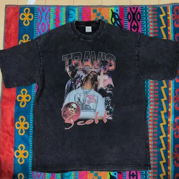 트래비스 스캇 T셔츠 XL