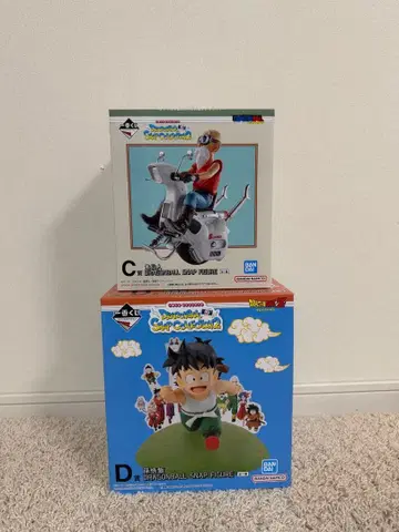 제일복권 드래곤볼 스냅 컬렉션2 D상 손오공 C상 무천도사