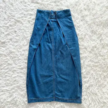 새상품급 그레이스 콘티넨탈 데님 타이트 스커트 블루