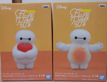 Fluffy Puffy 베이맥스 2종류 세트 디즈니 피규어