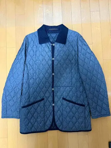 폴 스튜어트 네이비 퀼팅 자켓 L 사이즈
