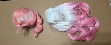 8~9인치 인형용 가발 핑크 계열 DD MDD SD 등