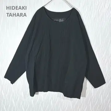 HIDEAKI TAHARA 코튼 블라우스 일본제 루즈핏 내추럴