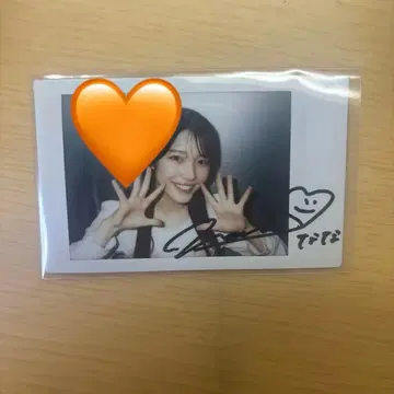 KAWAII LAB.SOUTH 마츠다 나나 친필 사인 폴라로이드