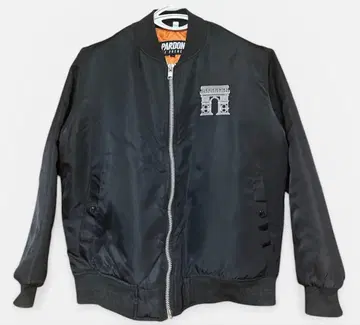 PARDON 마이 프렌치 블랙 바시티 자켓