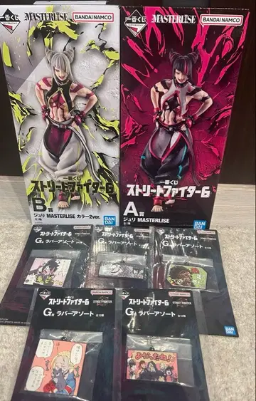 제일복권 스트리트 파이터 6 A상 B상 G상 합계 7점 세트