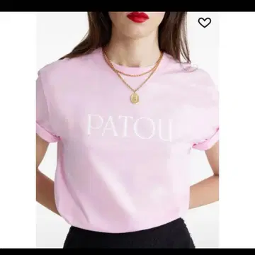 Patou 로고 T셔츠 XS 사이즈