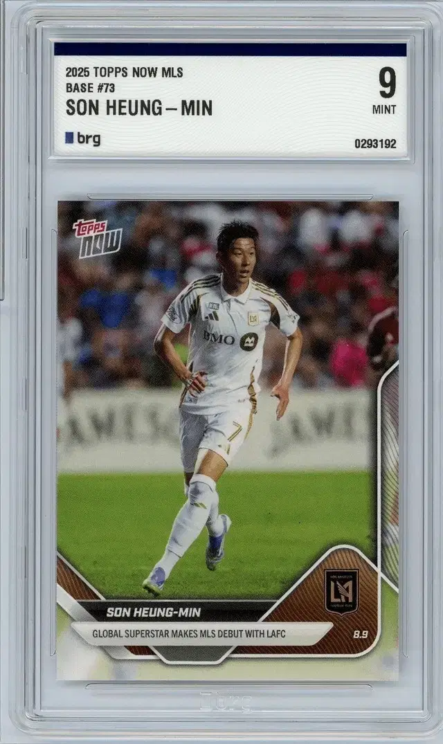 Topps NOW 손흥민 MLS 데뷔 기념 카드 brg9
