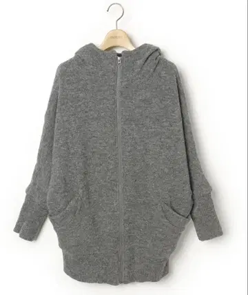 zucca 변형 니트 집업 후드티 블루종 주카 빔즈 저널