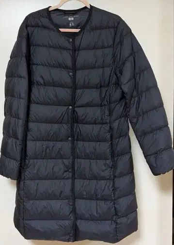 유니클로 울트라 라이트 다운 롱 L