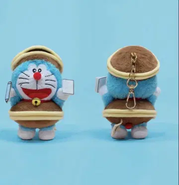 100% 도라에몽 & 프렌즈 도라야키 패션 도라에몽 키체인 1